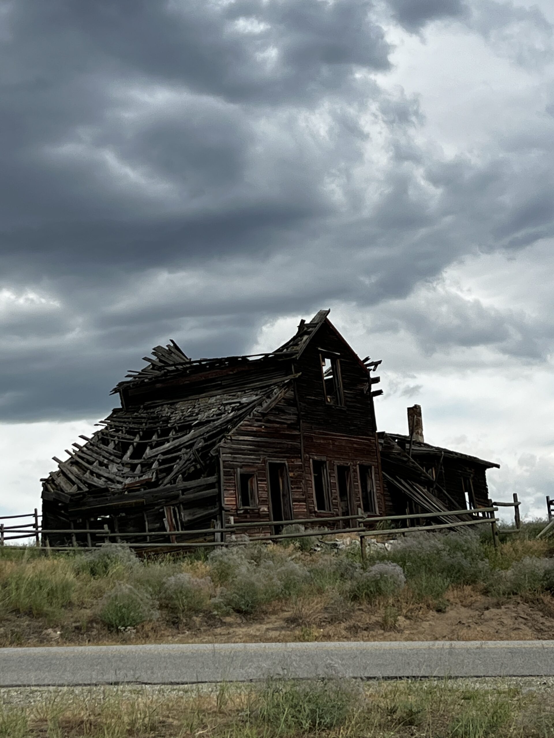 Abandoned house Okanagan Valley, BC